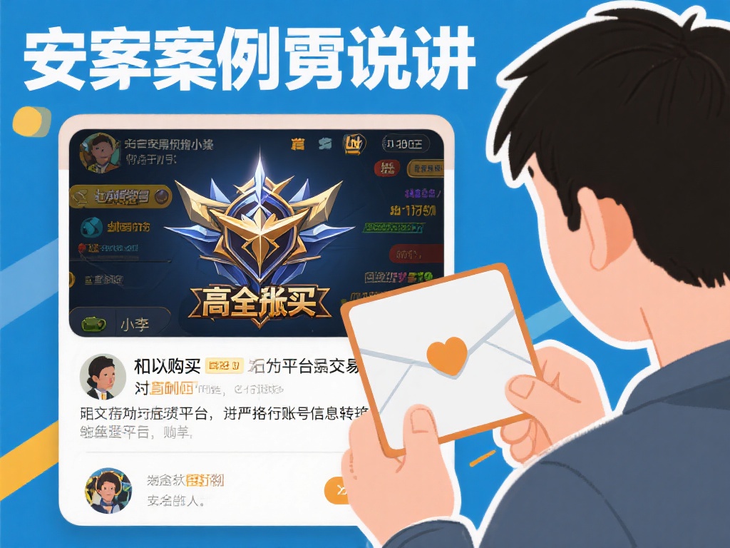 案例分享：小李在某论坛上私下购买了一个高段位账号，