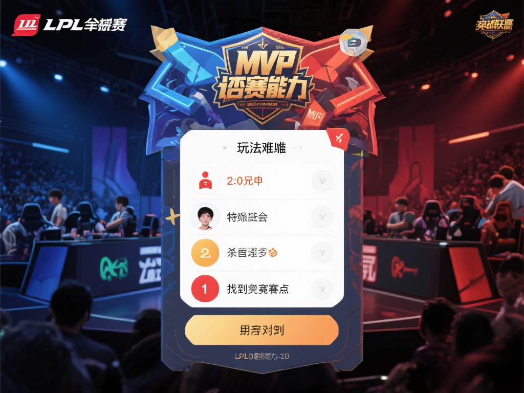 英雄联盟竞猜的玩法并不复杂，核心在于玩家对赛事的了