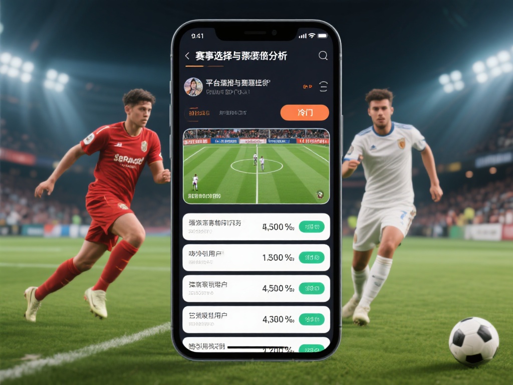 赛事选择与赔率分析：平台会列出即将进行的比赛，并为