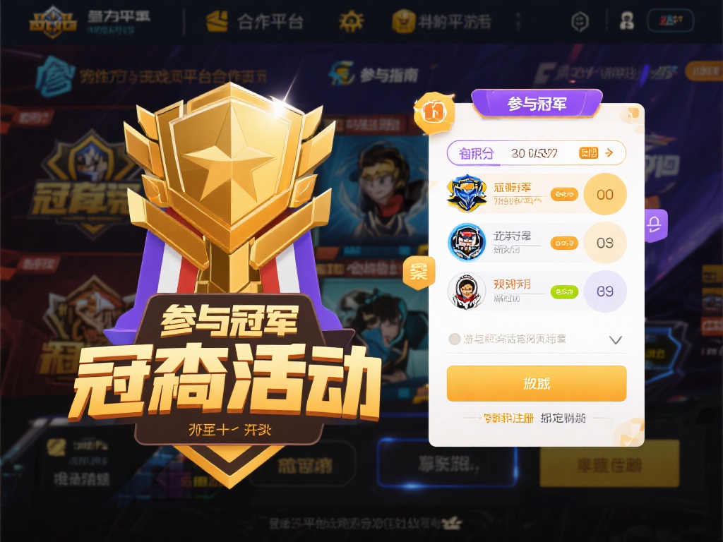 参与冠军竞猜活动并不复杂，大多数官方平台或合作方都