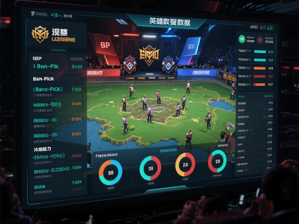 关注比赛数据：英雄联盟比赛中有许多关键数据，如战队