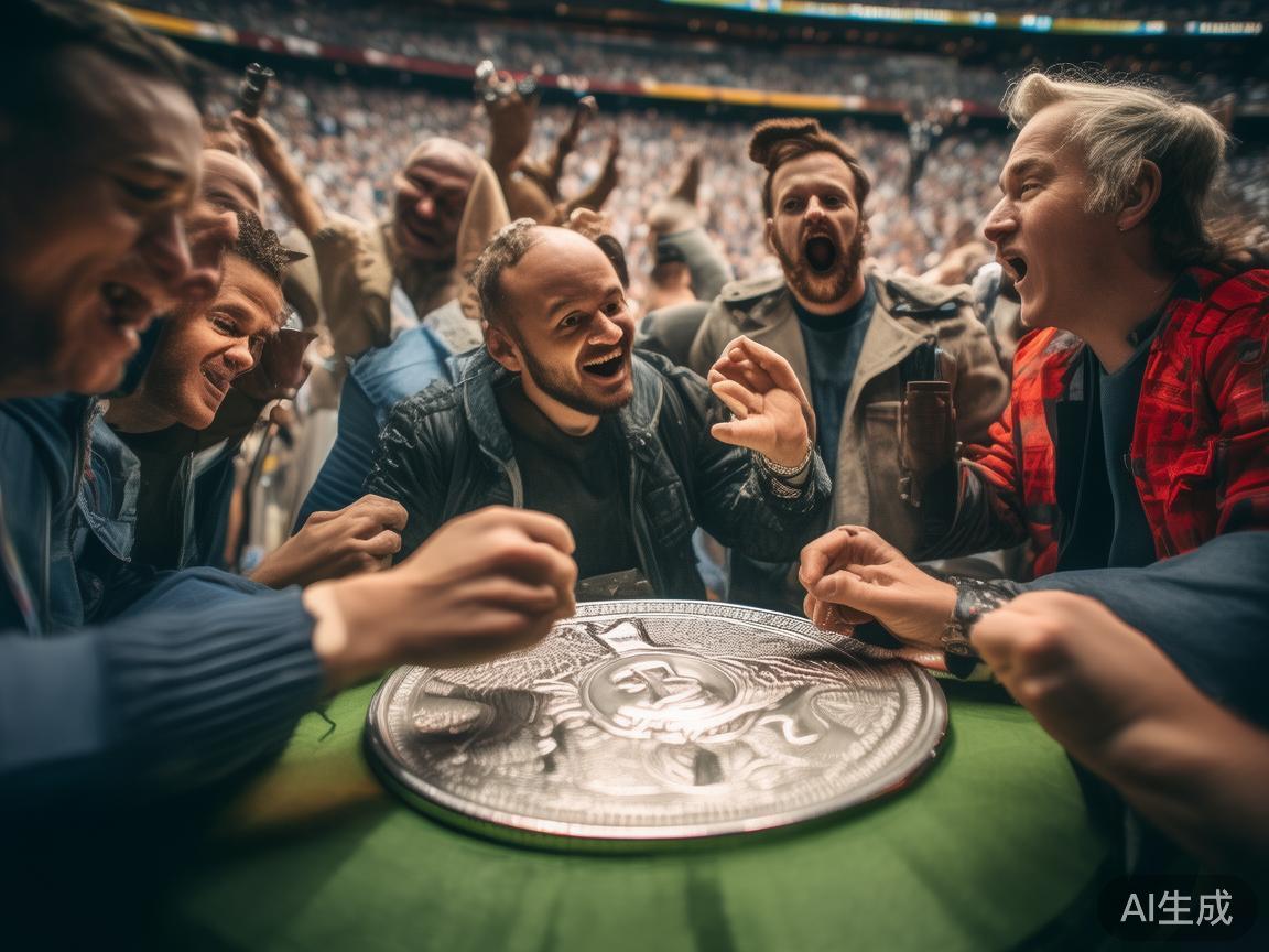 竞猜不仅仅是单纯的猜硬币，而是通过对比赛各方面因素